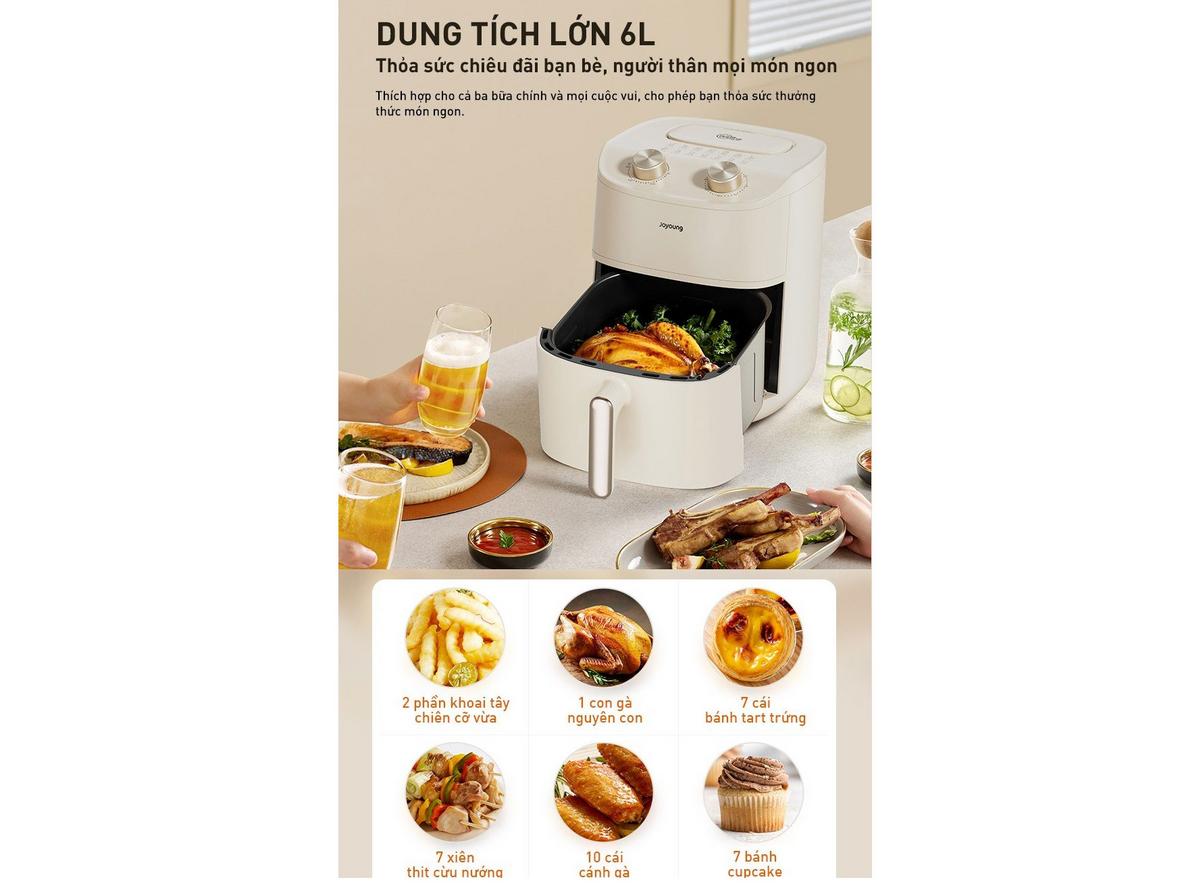 Khoang nồi kim loại và khay chống dính