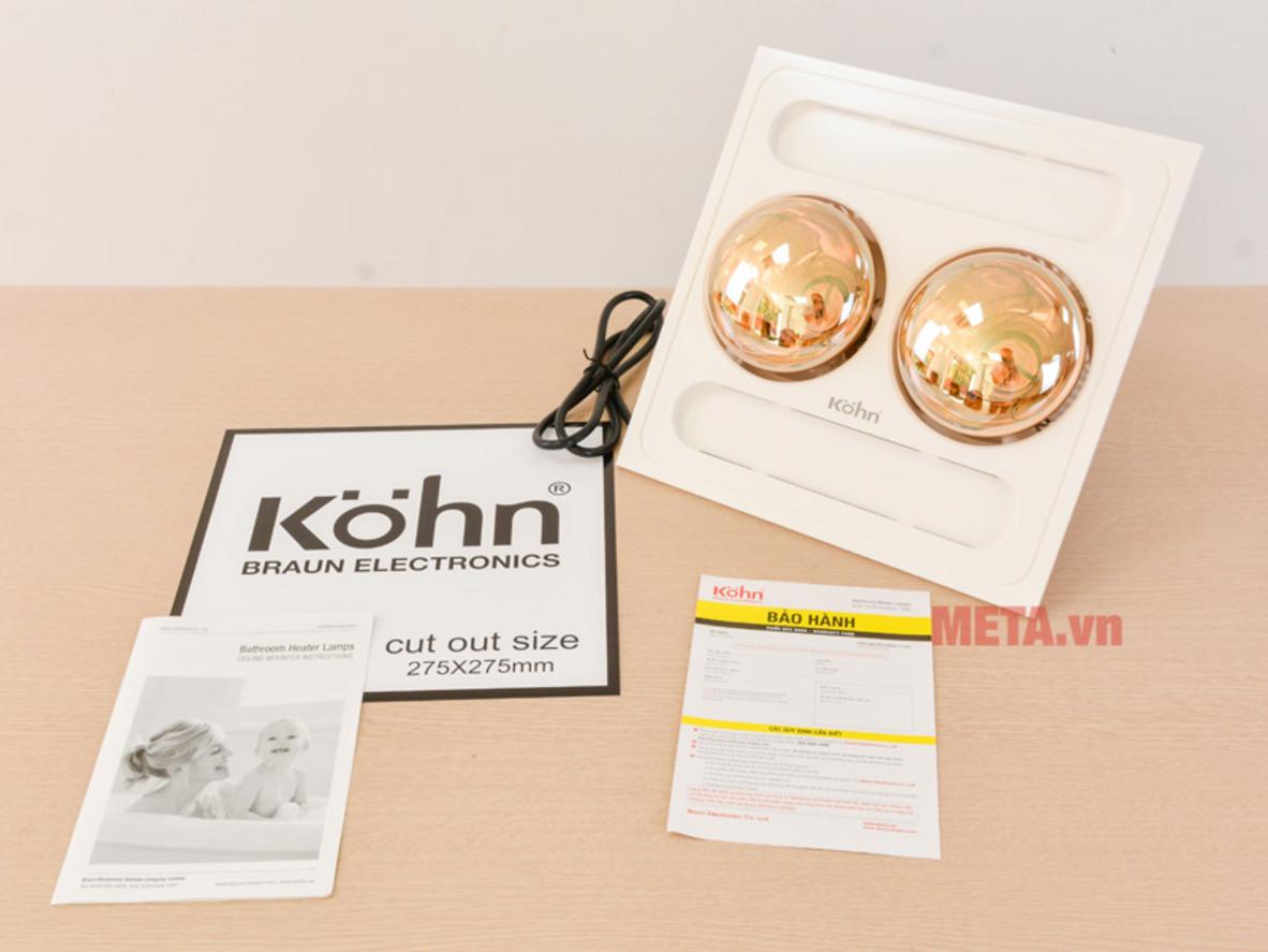 Kích thước lắp 275mm x 275mm — dễ lắp đặt