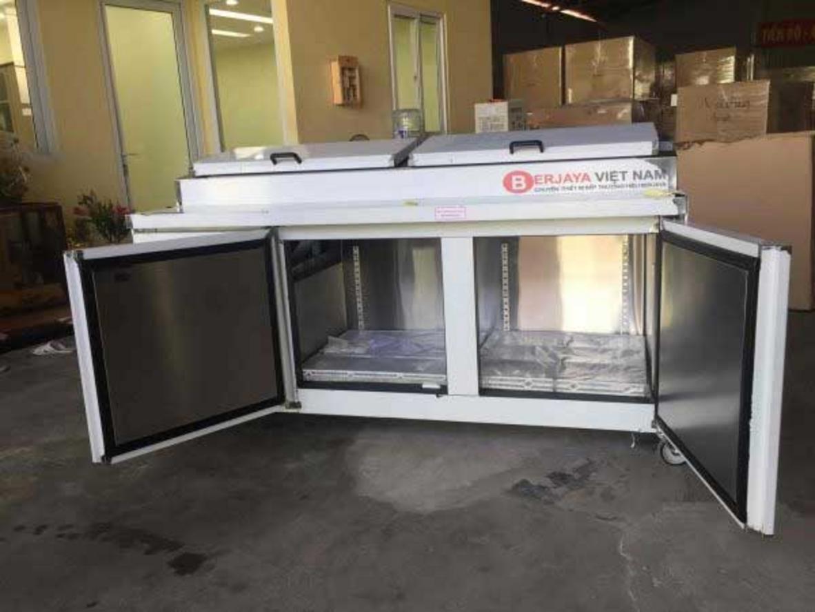 Hệ thống làm lạnh với quạt gió và môi chất R404a - phân bố nhiệt đều