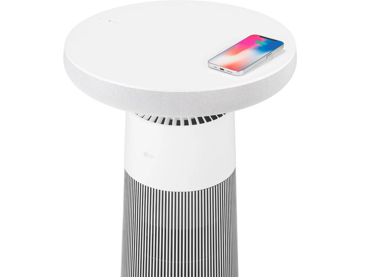 Loa Bluetooth 360° và sạc không dây cho không gian thư giãn
