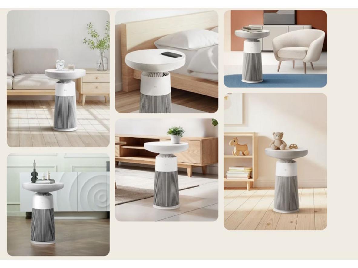 Lọc 360° cho không gian nhỏ luôn thoáng sạch