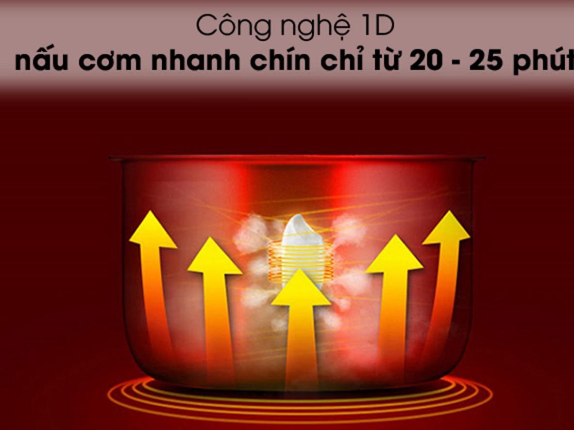 Lòng nồi chống dính, tiện vệ sinh