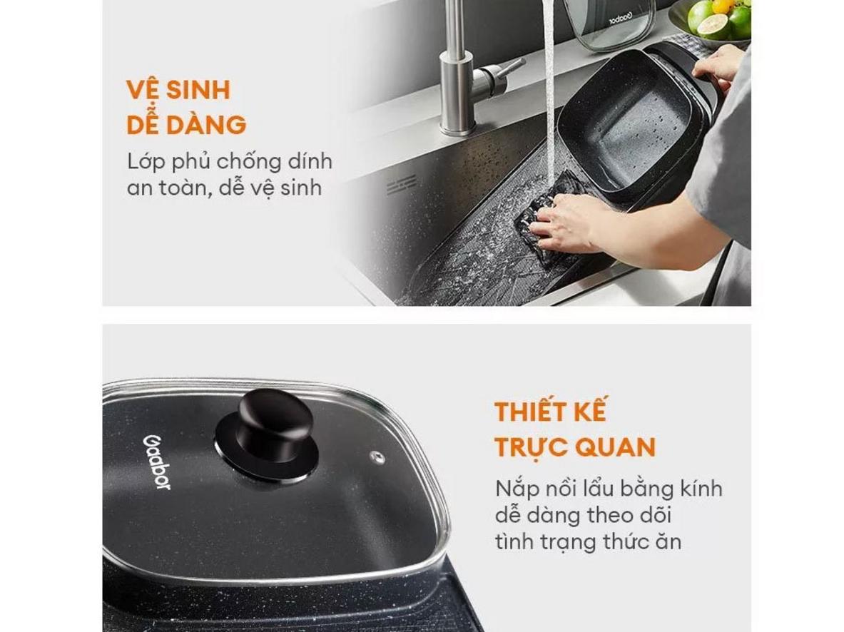 Lớp chống dính Teflon Gaabor EH-M01A