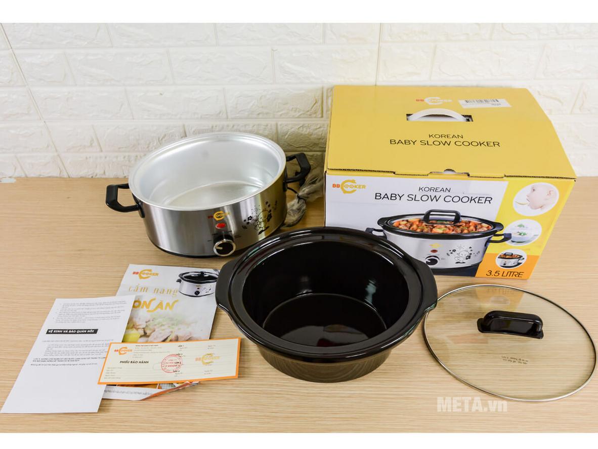 Lòng nồi sứ ceramic bền đẹp và dễ lau chùi