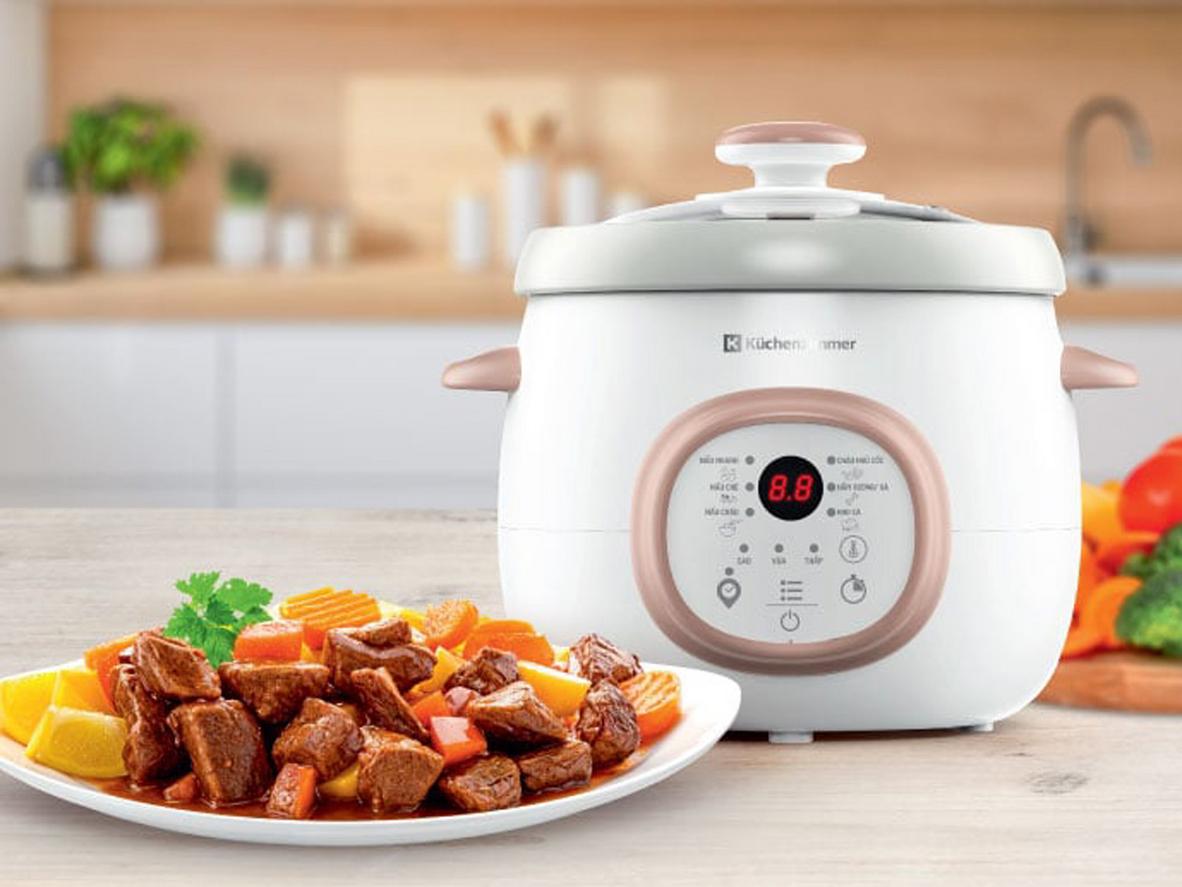 Lòng sứ cao cấp an toàn và giữ nhiệt tốt