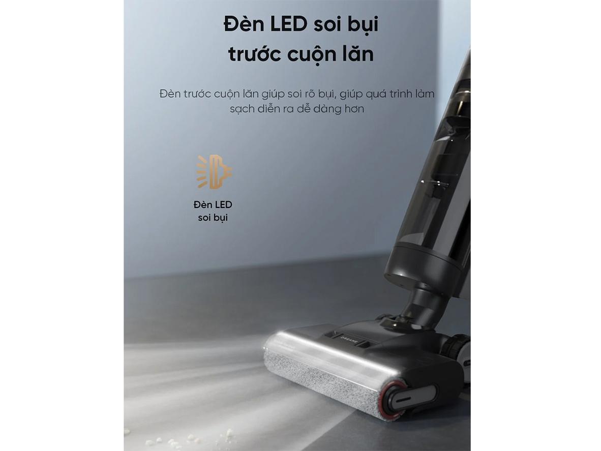 Lực hút 18.000 Pa — hút sâu bụi mịn và lông thú cưng
