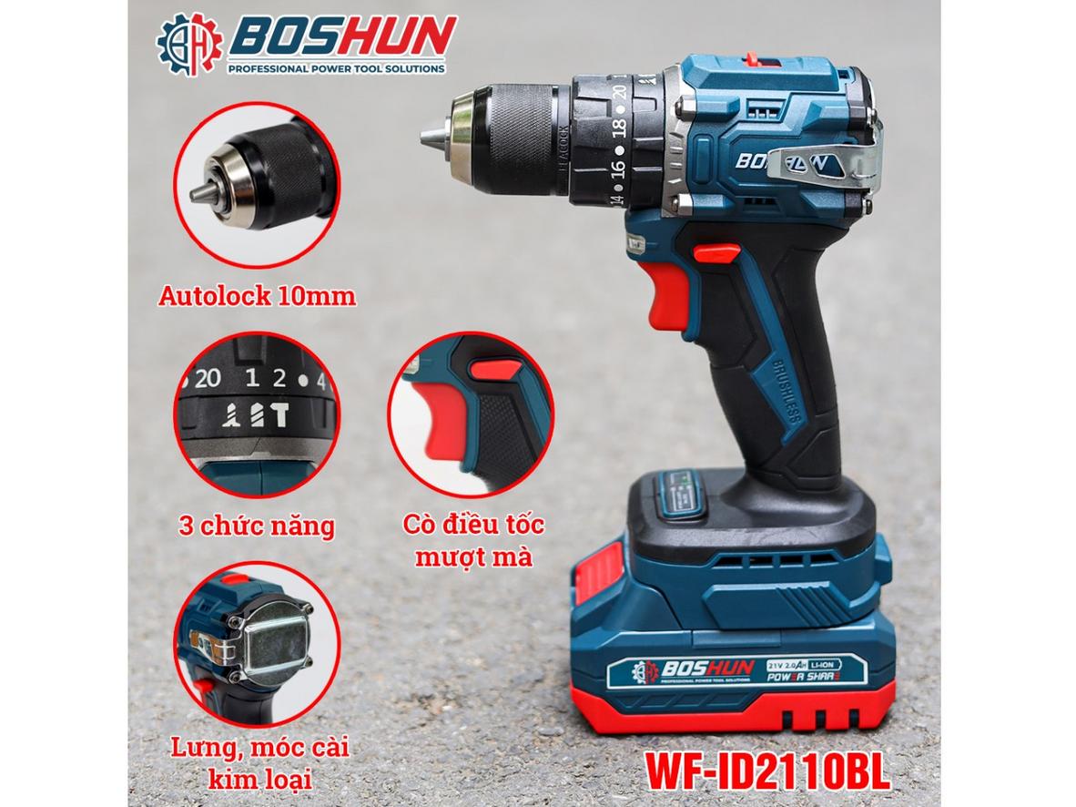 Lực siết và lõi đồng Boshun BS-ID2110BL