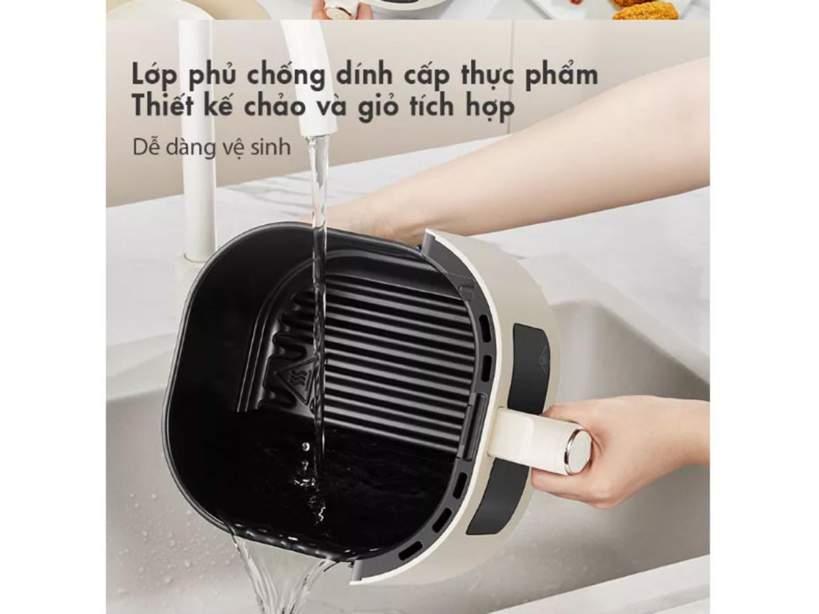 Công nghệ luồng khí nóng 360° — chín đều, giòn
