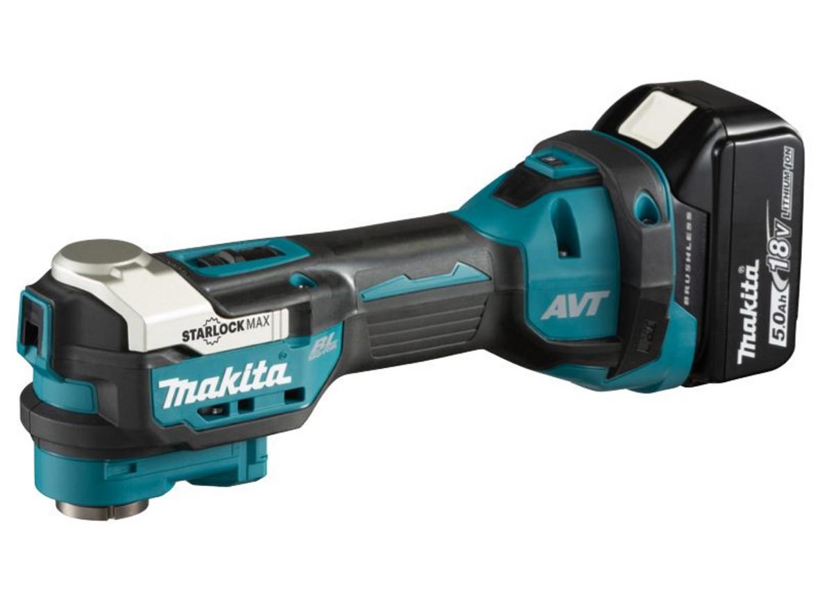 Máy cắt đa năng dùng pin Makita DTM52RTJX2 (BL) 18V