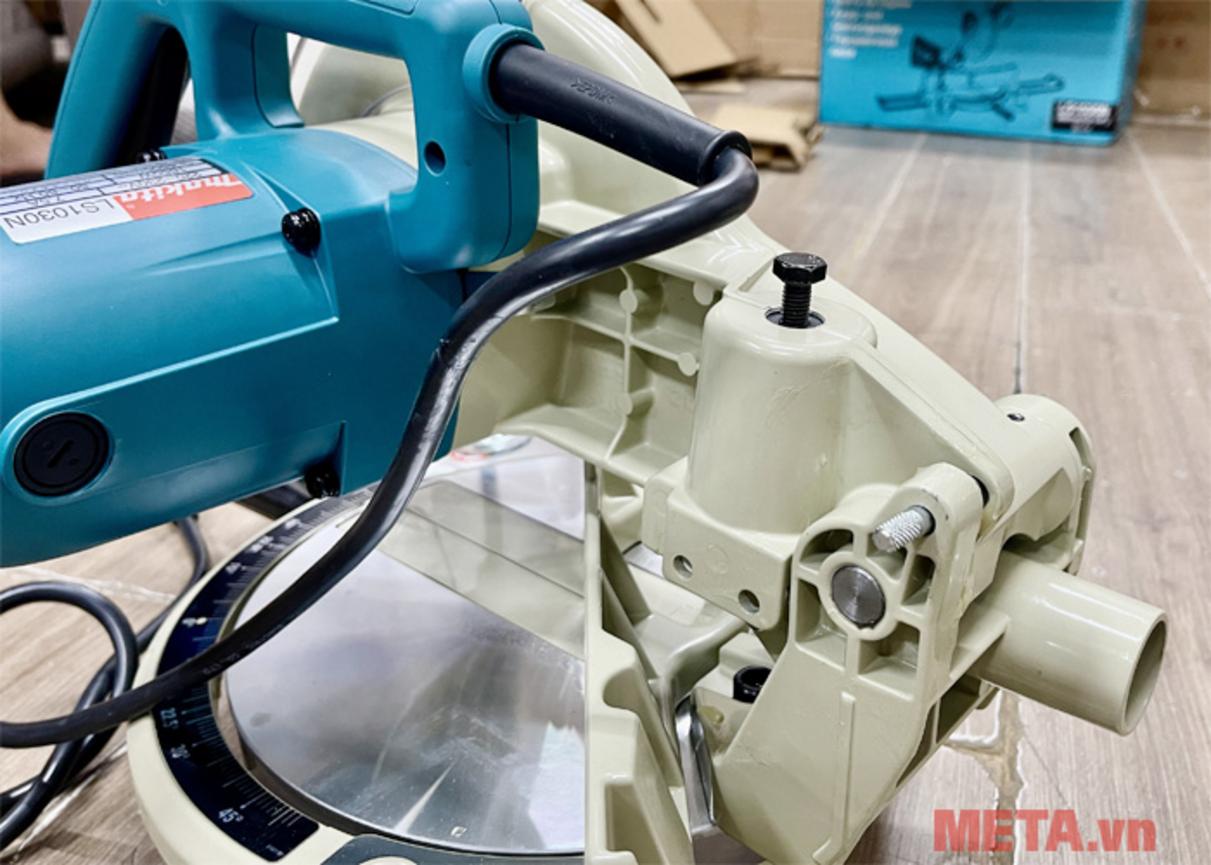 Máy và phụ kiện đi kèm: túi bụi, bộ giữ, tuýp mở ốc.