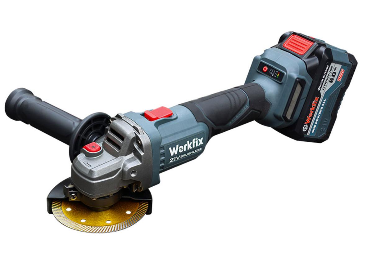 Tổng quan Máy cắt mài dùng pin Workfix WF-AG100PRO