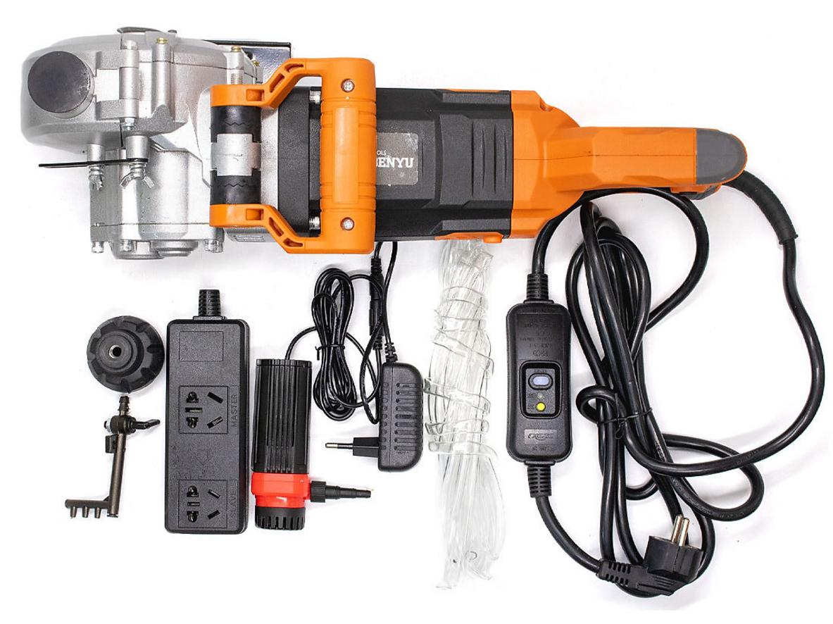 Tổng quan Máy cắt rãnh tường 5 lưỡi Benyu KC320/135 3.200W