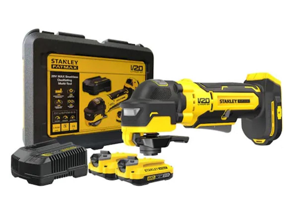 Máy cắt rung cầm tay dùng pin 20V Max Stanley SBT510D2K-KR (2 pin 2.0AH + sạc)