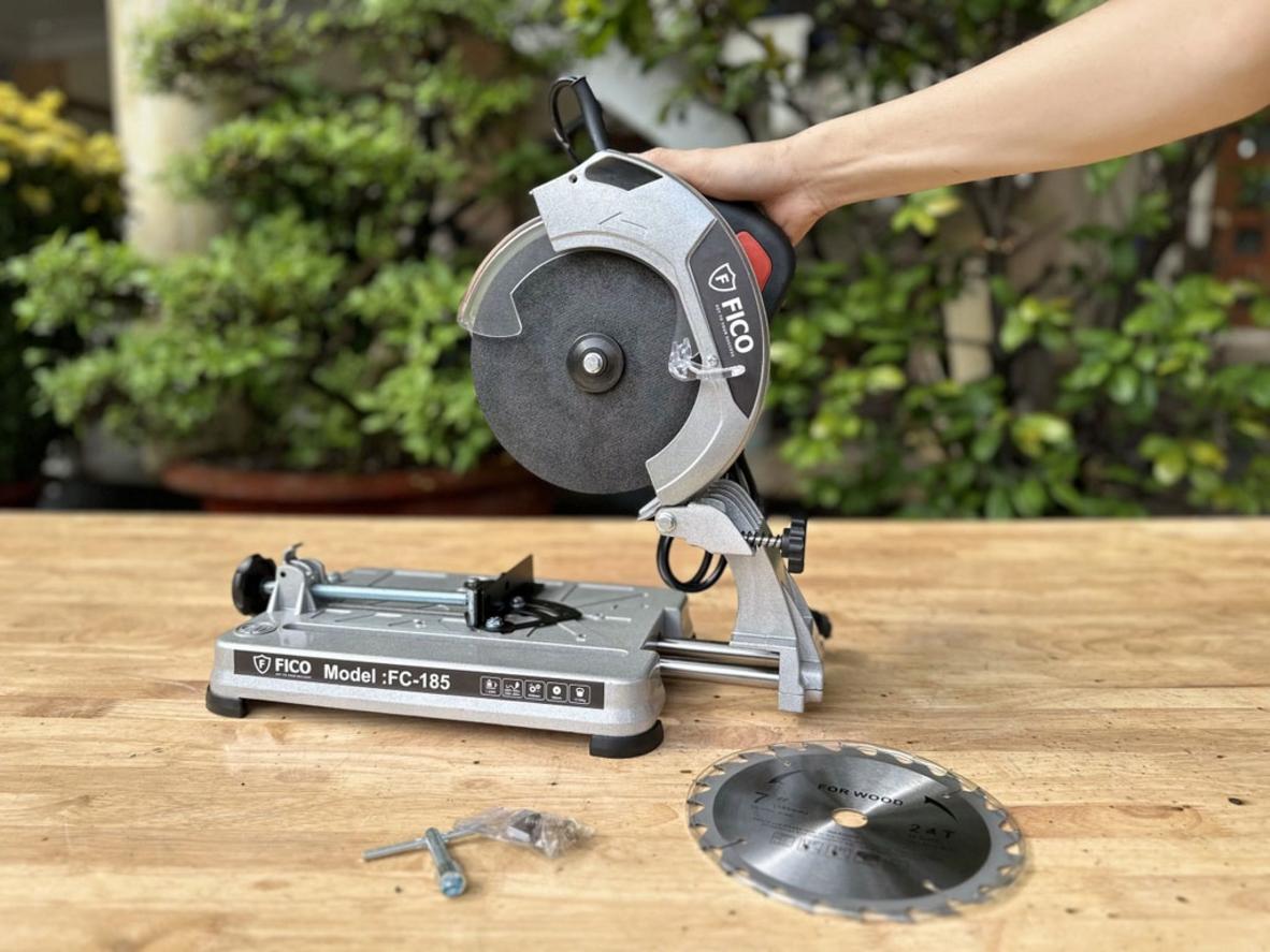 Tổng quan Máy cắt sắt đa năng ti trượt 185mm FC-185