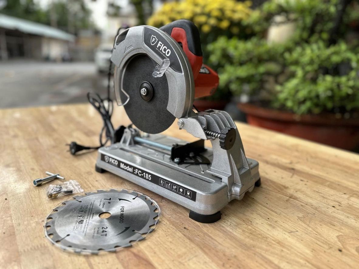 Tổng quan Máy cắt sắt đa năng ti trượt 185mm FC-185