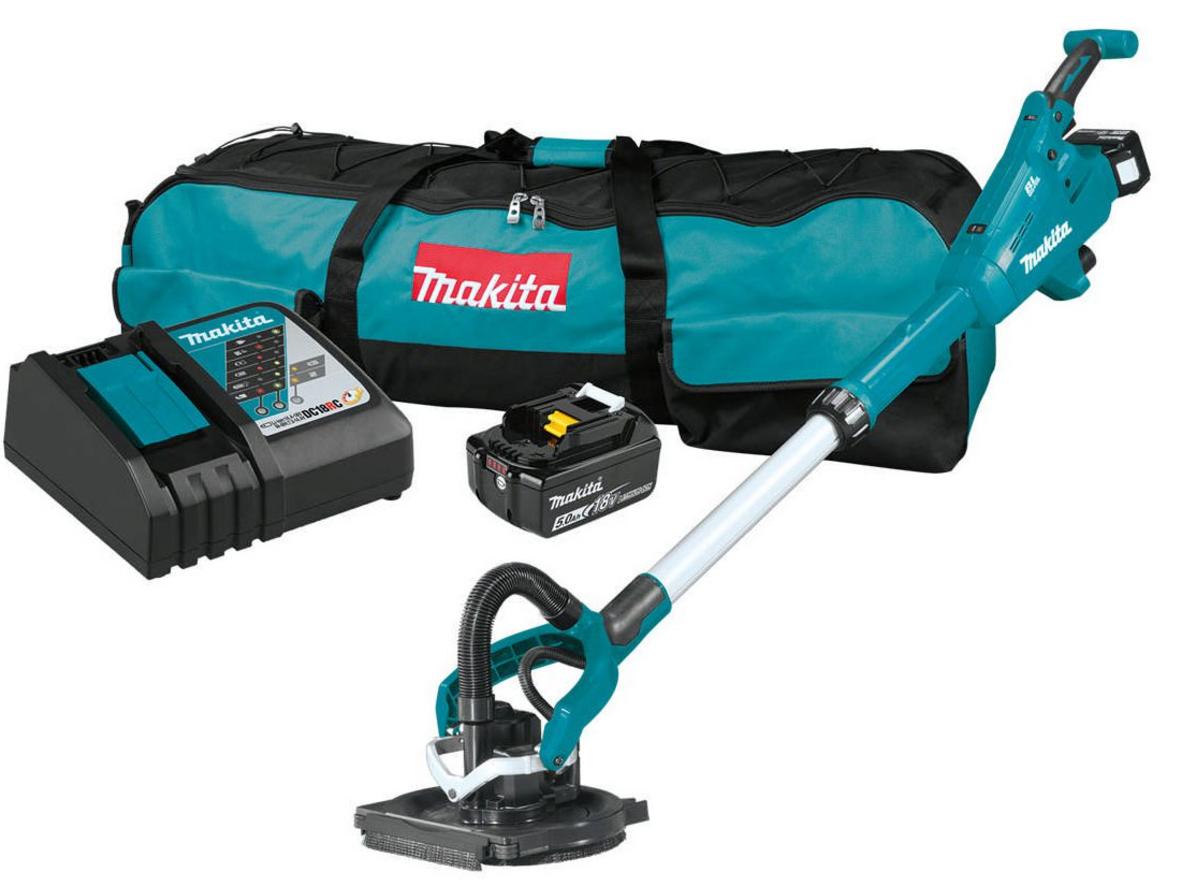 Tổng quan Máy chà nhám tường dùng pin Makita DSL800RTE