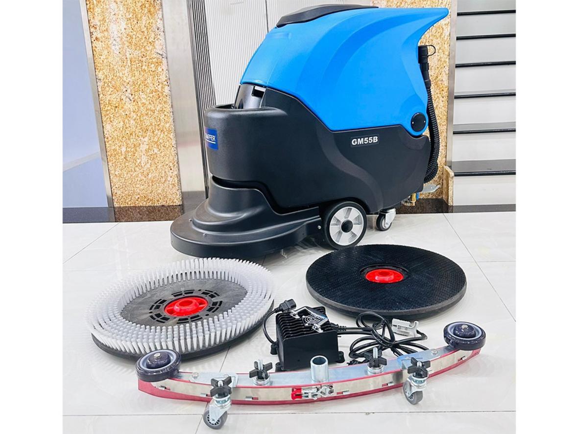 Tổng quan Máy chà sàn liên hợp Kraffer GM55B (dùng bình acquy)