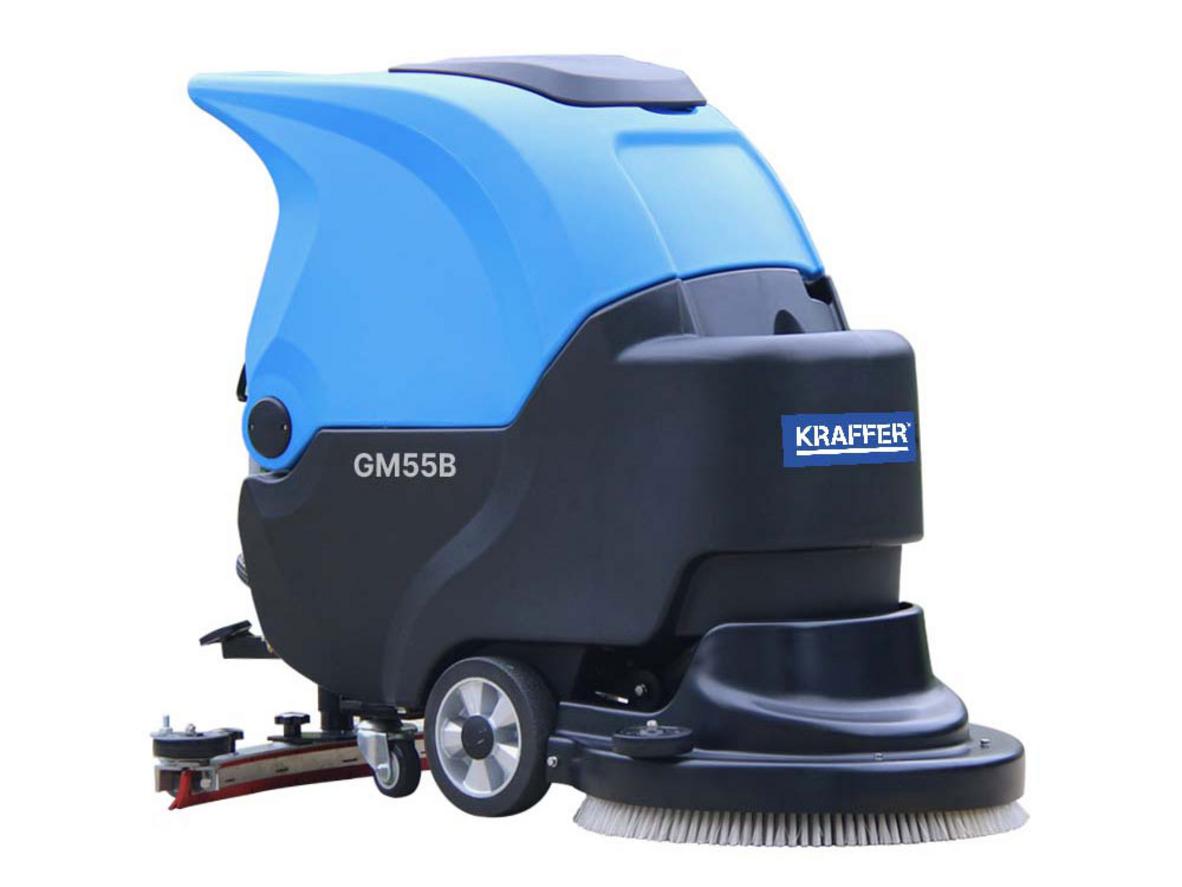 Tổng quan Máy chà sàn liên hợp Kraffer GM55B (dùng bình acquy)