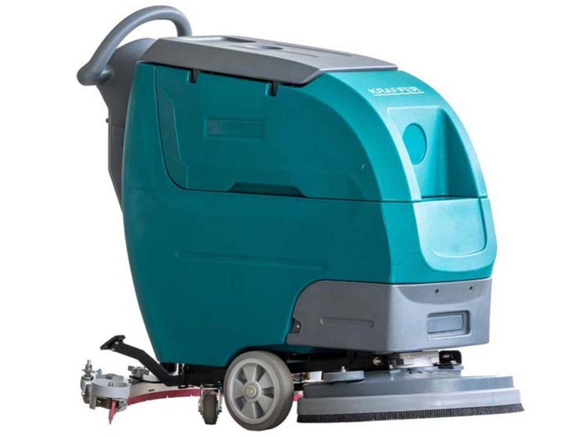 Tổng quan Máy chà sàn nhà xưởng Kraffer KF60 dùng bình