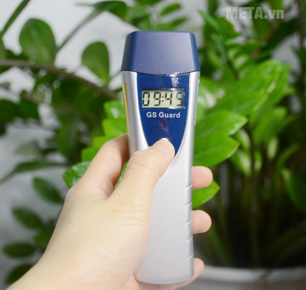 Pin Lithium bền bỉ và khay lưu trữ của GS 6000C.