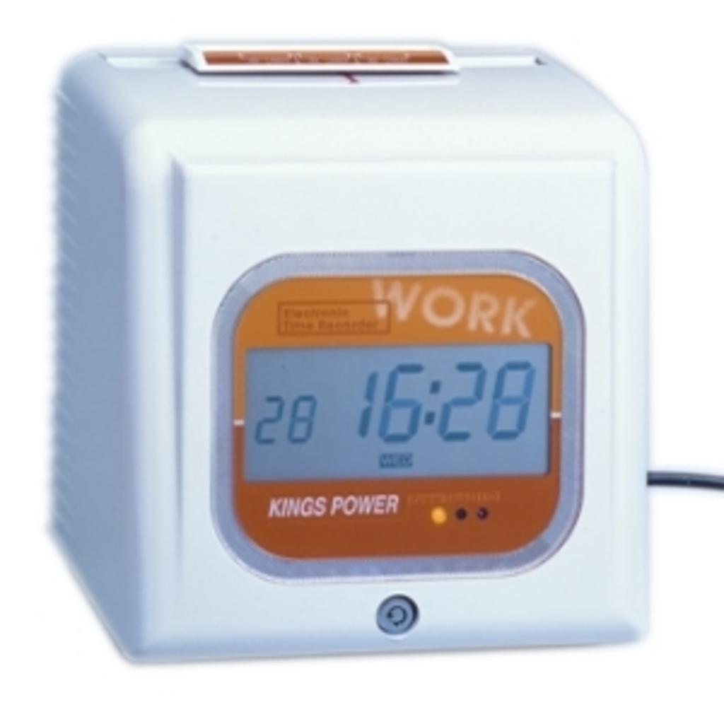 Tổng quan Máy chấm công thẻ giấy Kings Power 970