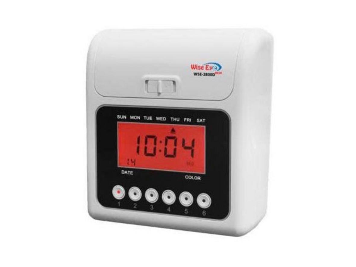 Tổng quan Máy chấm công thẻ giấy Wise Eye Wse 2800D