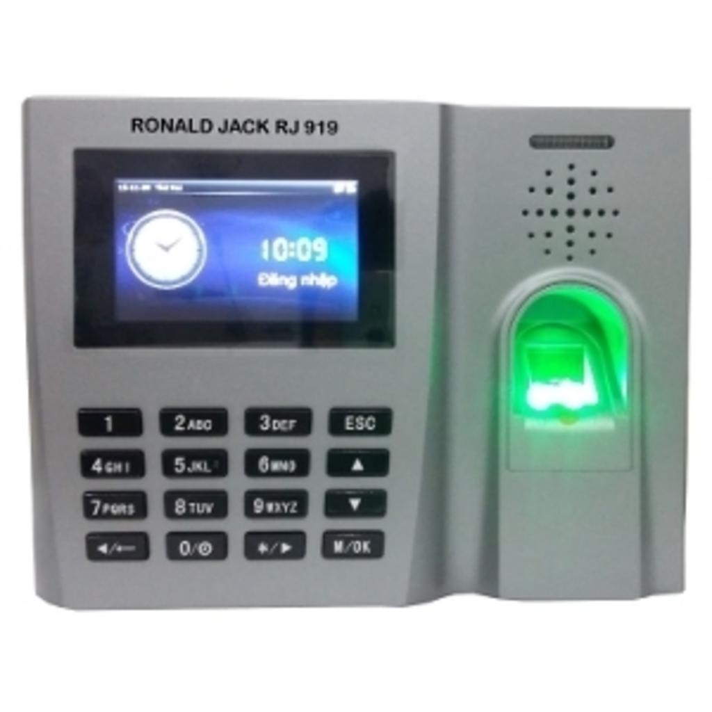 Tổng quan Máy chấm công vân tay Ronald Jack RJ919