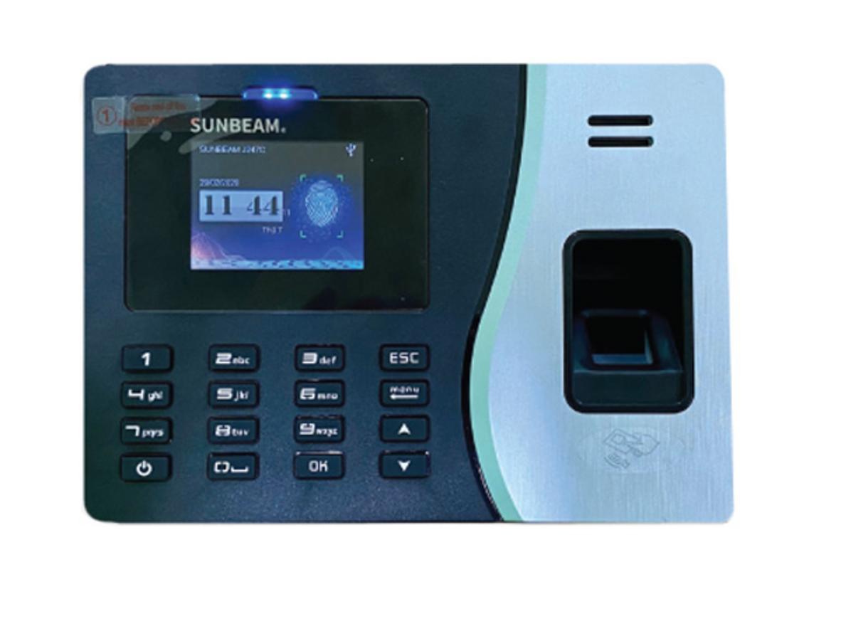 Tổng quan Máy chấm công vân tay Sunbeam J247C