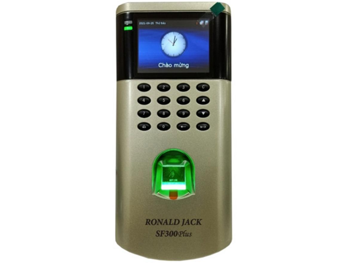 Tổng quan Máy chấm công vân tay, thẻ cảm ứng Ronald Jack SF300Plus