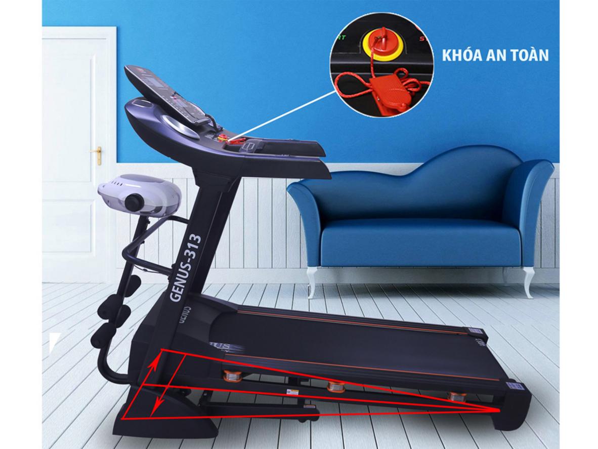 Tổng quan Máy chạy bộ điện đa năng Genus 313FIW