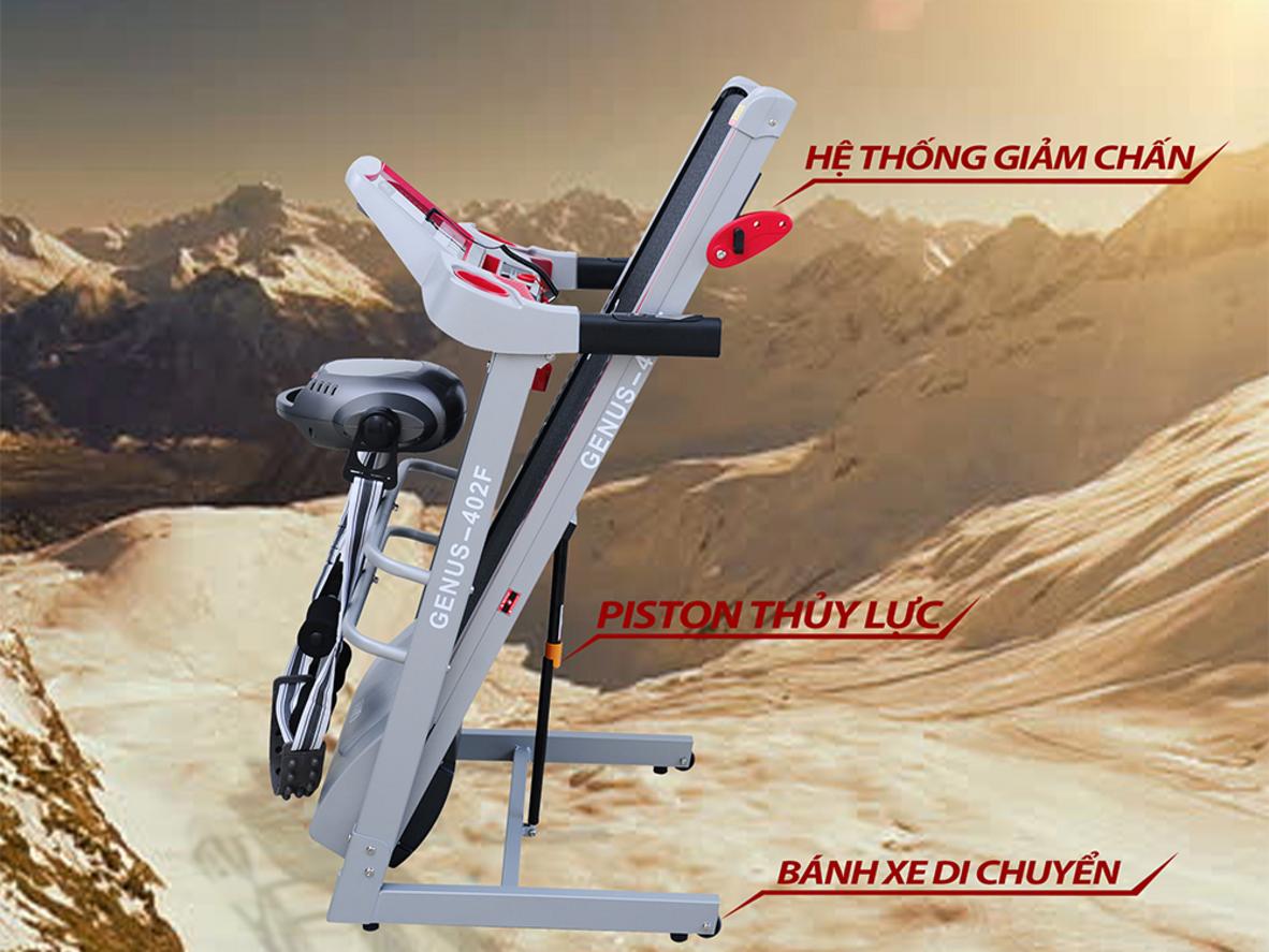 Tổng quan Máy chạy bộ điện đa năng Genus-402F
