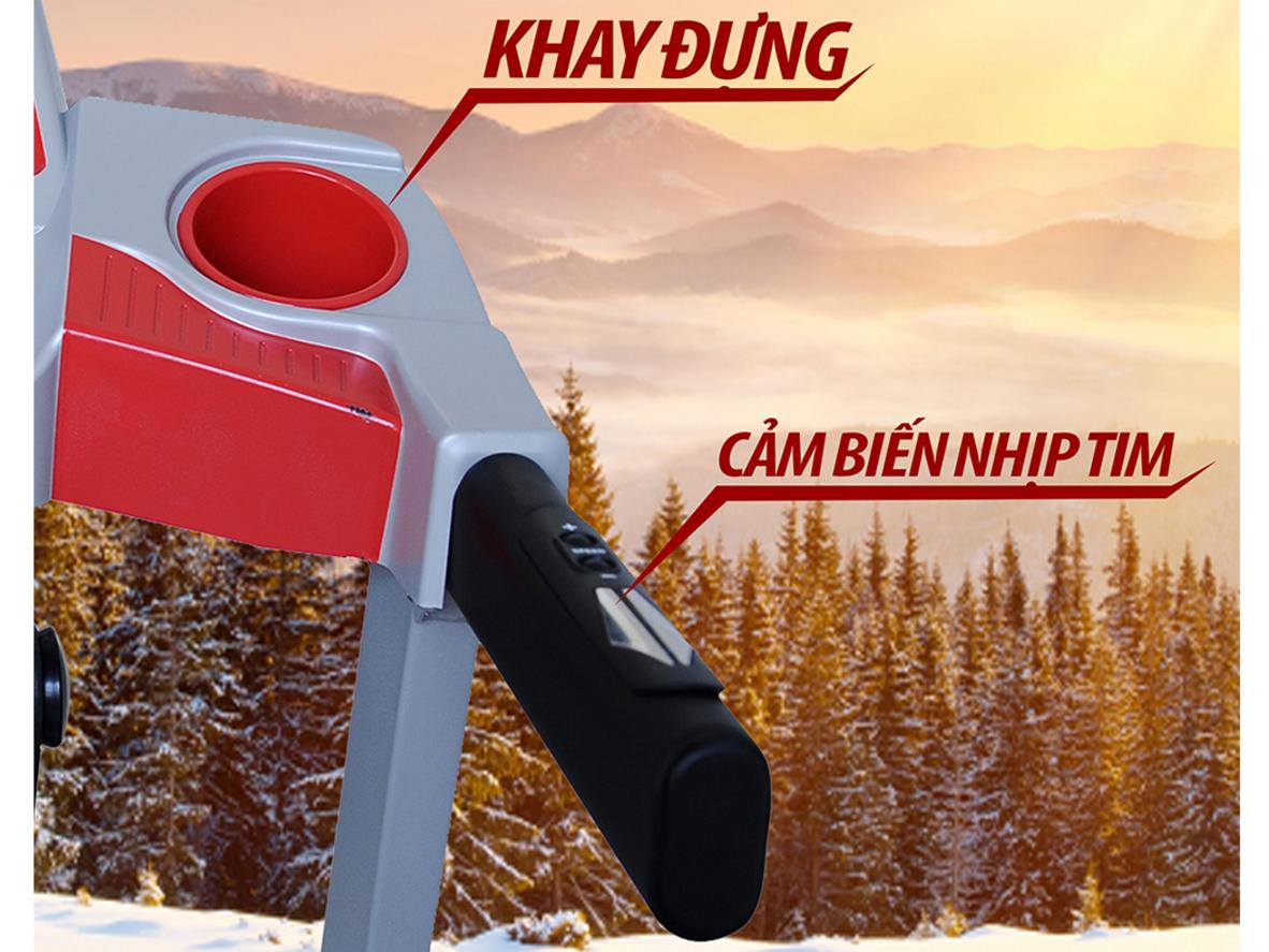 Tổng quan Máy chạy bộ điện đa năng Genus-402F