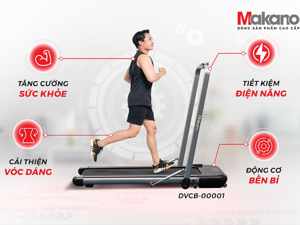 Tổng quan Máy chạy bộ Makano DVCB-00001