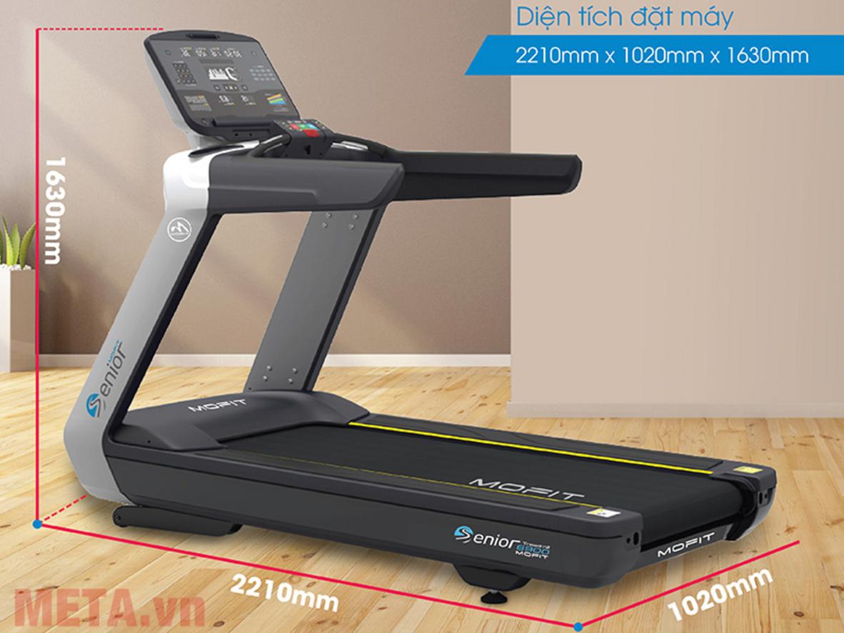 Tốc độ và độ nghiêng của Mofit Senior 6900