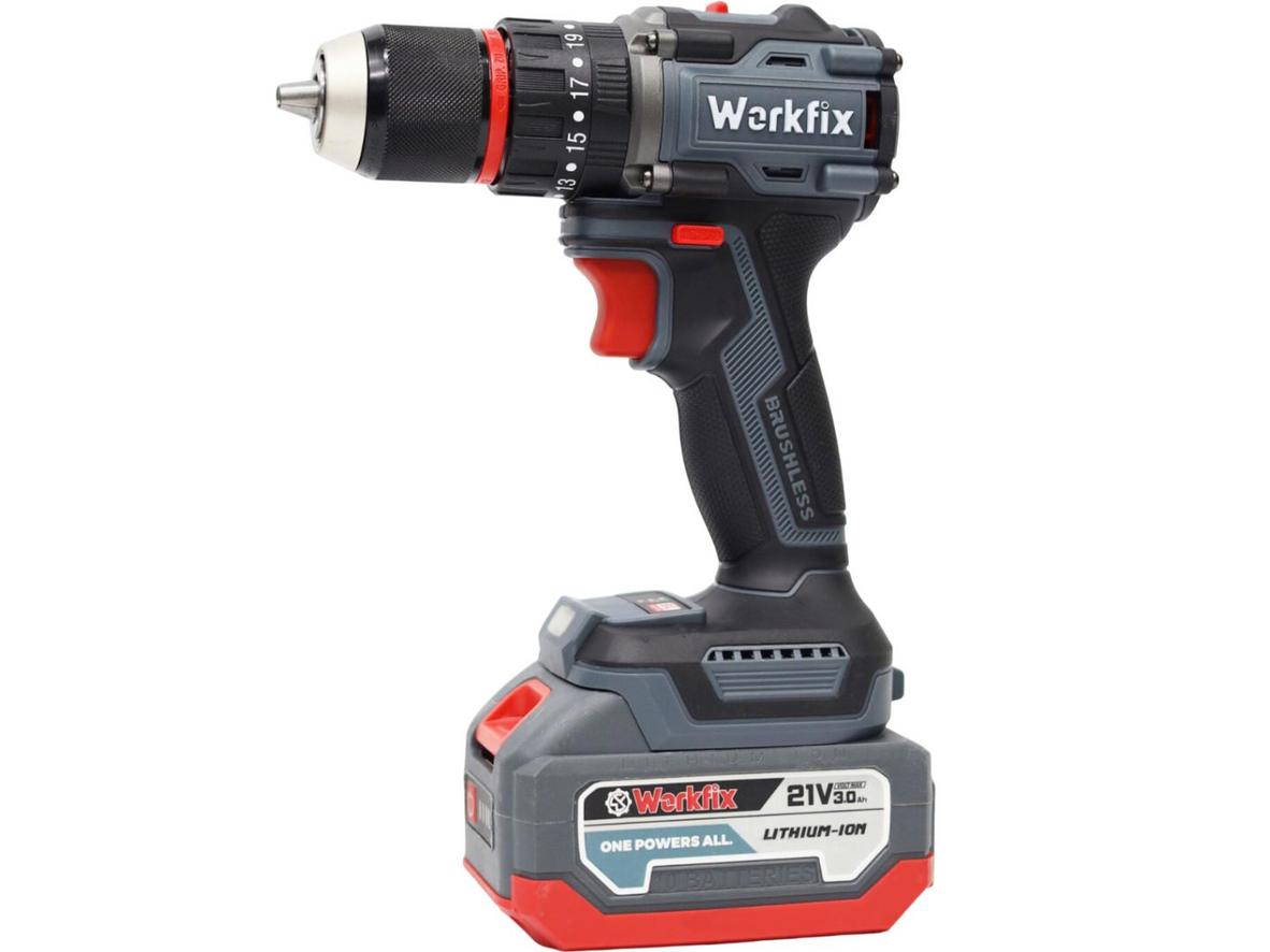 Tổng quan Máy khoan pin 13mm Workfix WF-ID1370BL