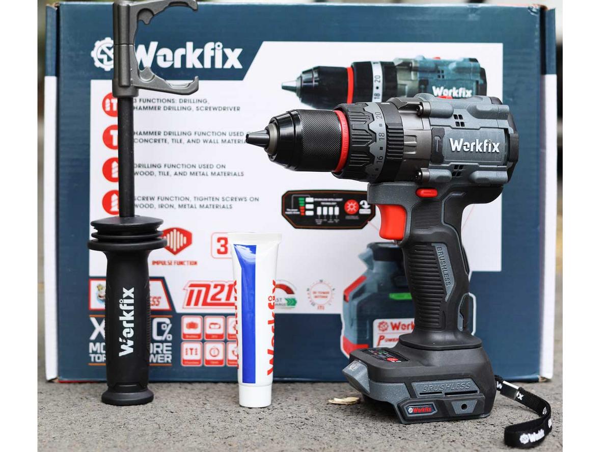 165Nm cho khoan gỗ 63mm và thép 16mm