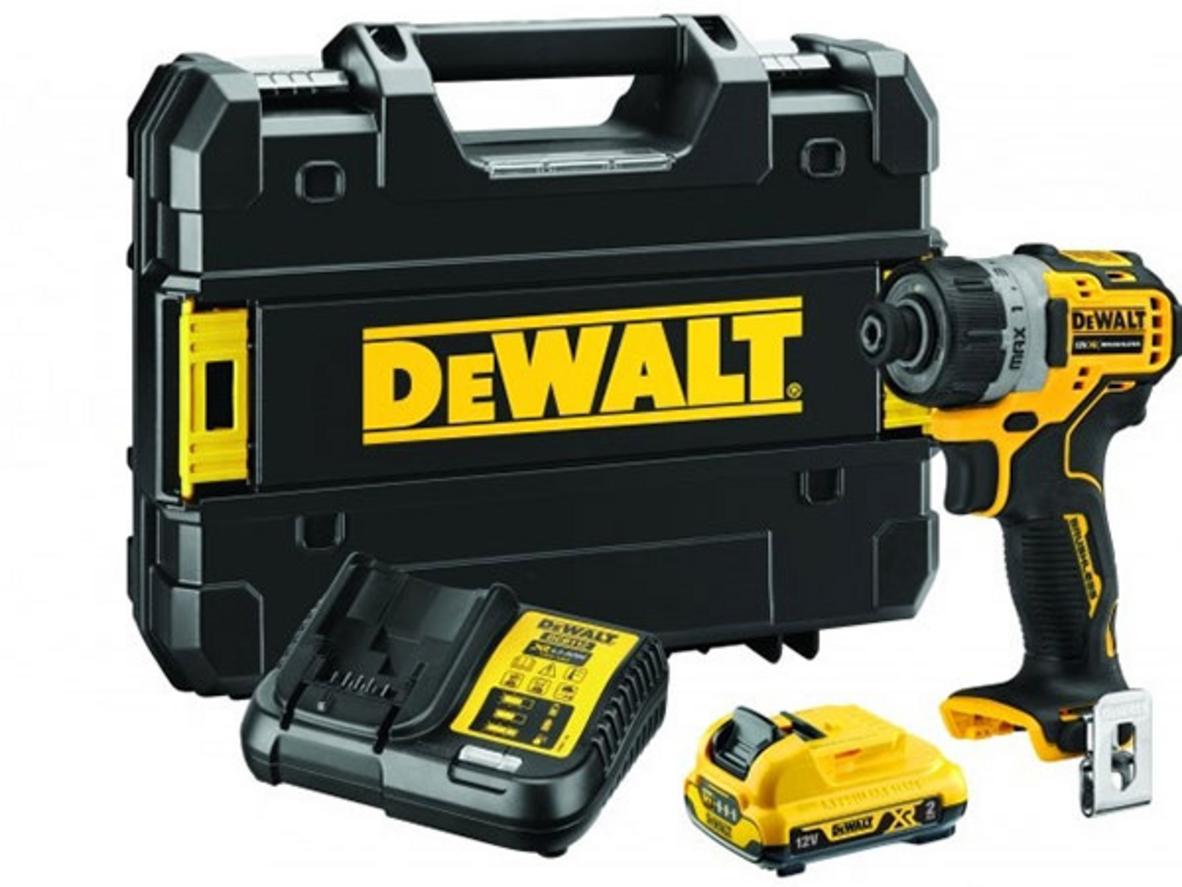 Tổng quan Máy khoan vặn vít dùng pin Dewalt 12V DCF601D1