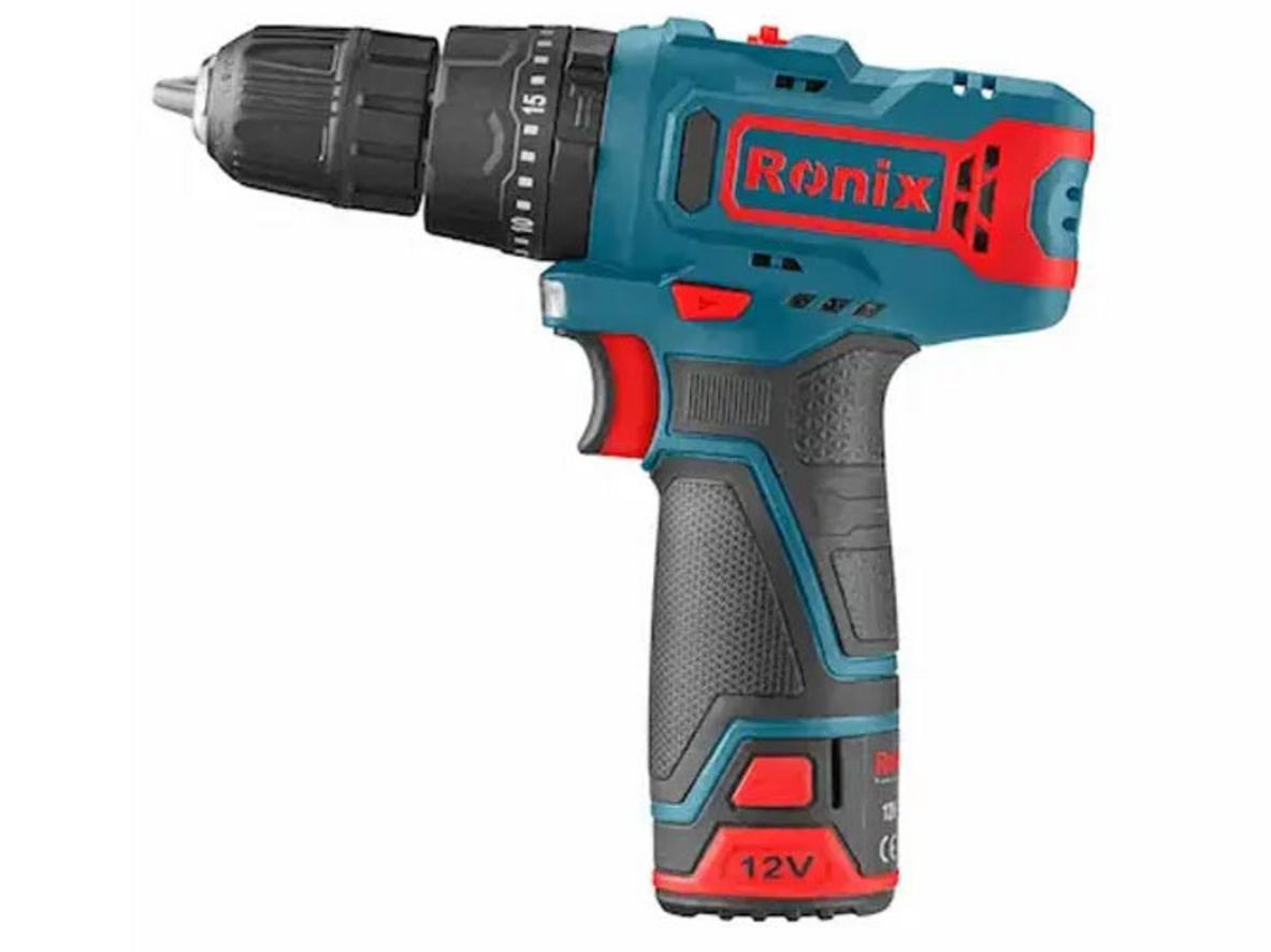 Tổng quan Máy khoan vặn vít pin 12V Ronix 8101K