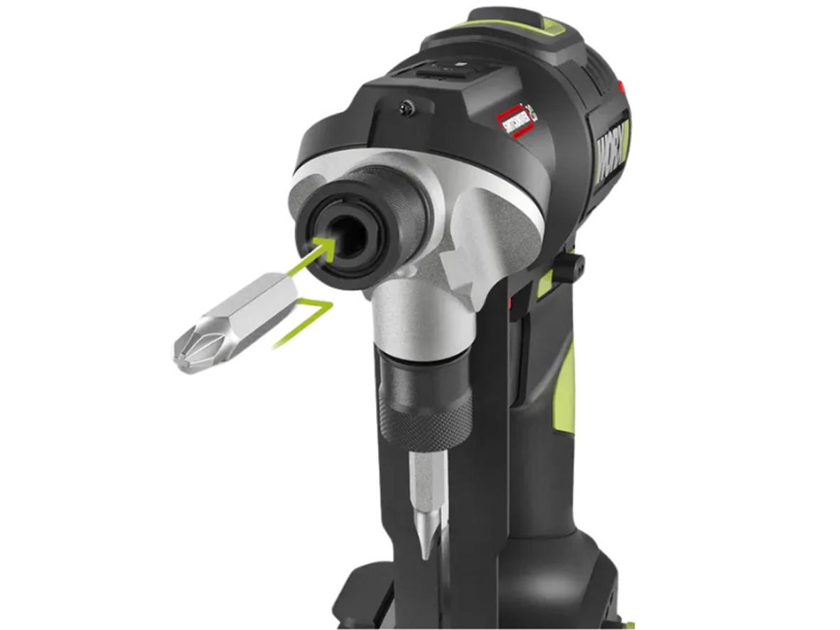 SwitchDriver 360°: đổi đầu nhanh, thao tác liền mạch.