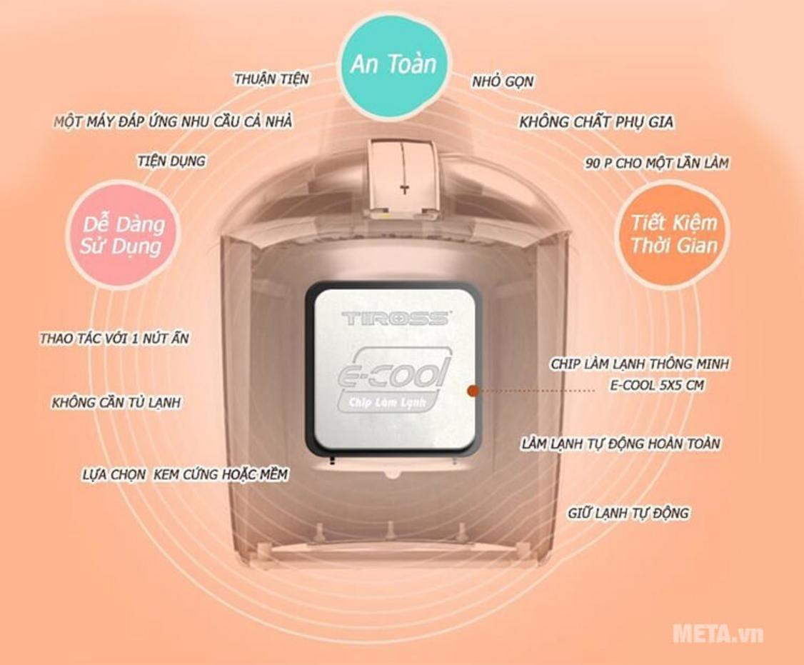 Chip làm lạnh E-COLL của Tiross TS-9090