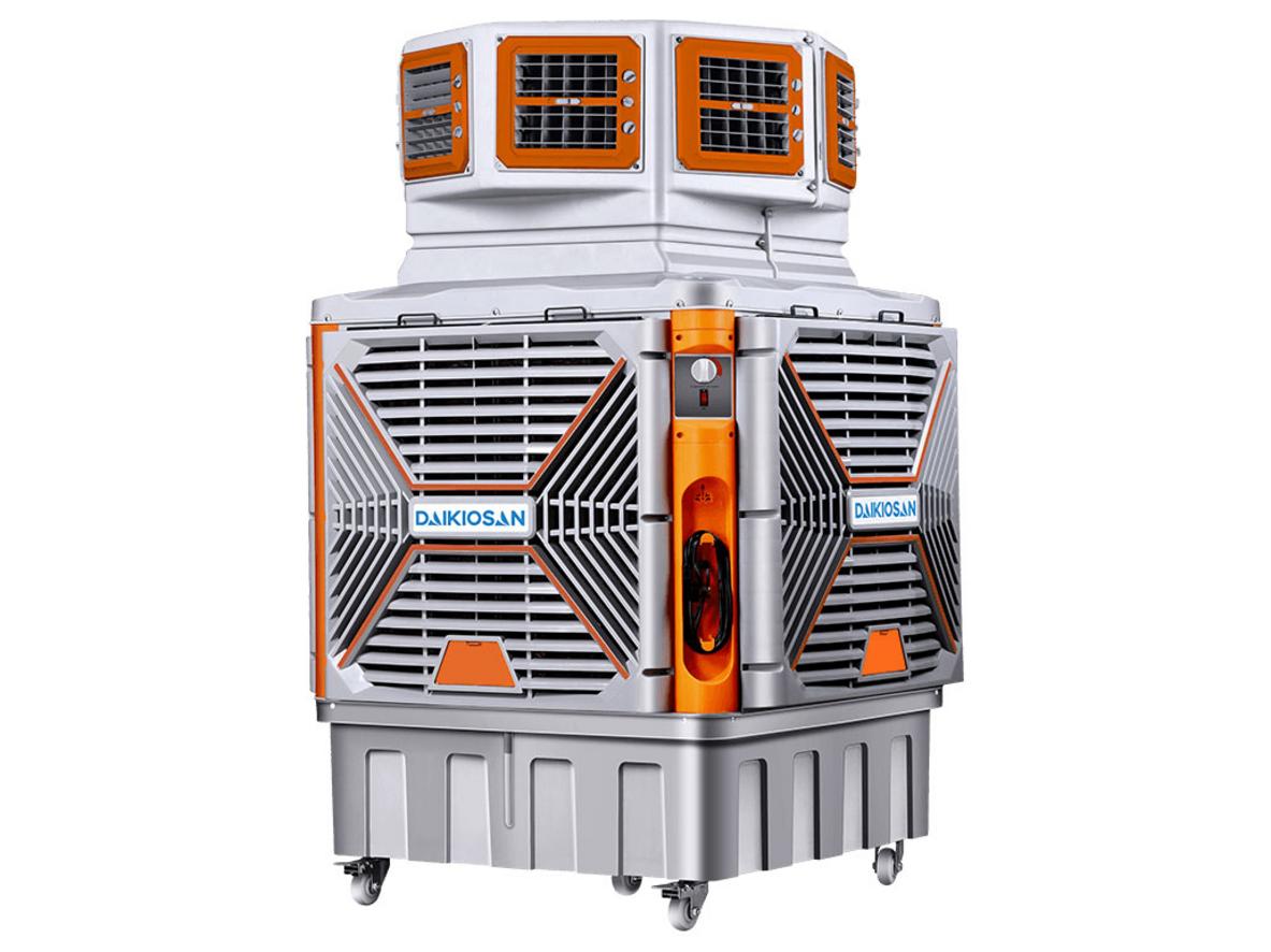 Tổng quan Máy làm mát công nghiệp di động Daikiosan DM308 và miệng gió DP304