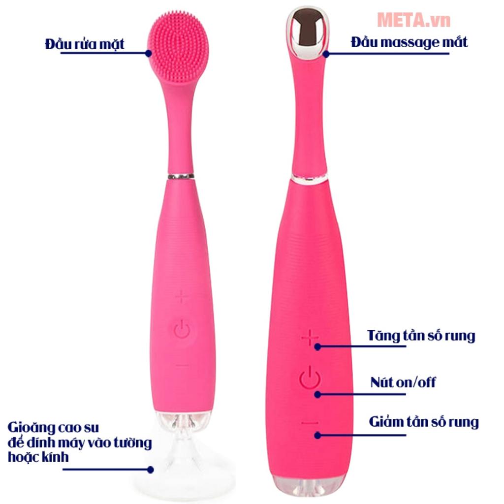Công nghệ rung siêu âm Sonicleanse: làm sạch sâu, dịu nhẹ cho da
