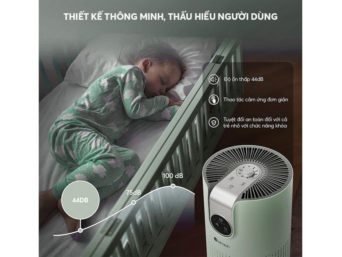 Tổng quan Máy lọc không khí Elmich APE9323