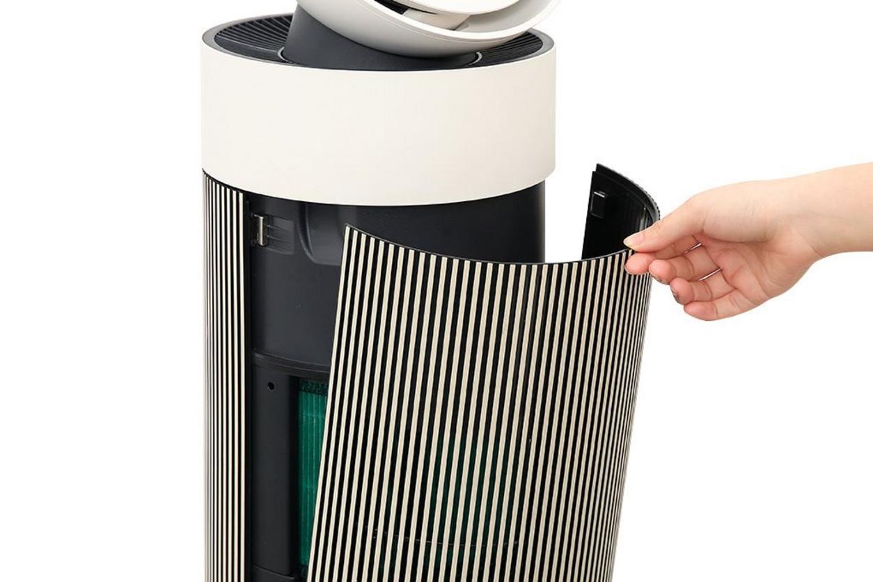 Tổng quan Máy lọc không khí LG PuriCare Aero Booster AS55GGSY0.ABAE (màu Be)