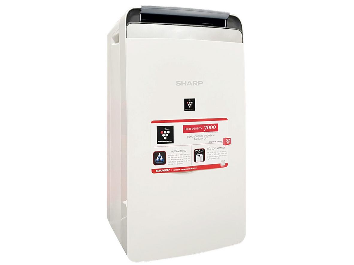 Tổng quan Máy lọc không khí và hút ẩm Sharp DW-J20FV-W (52m2)