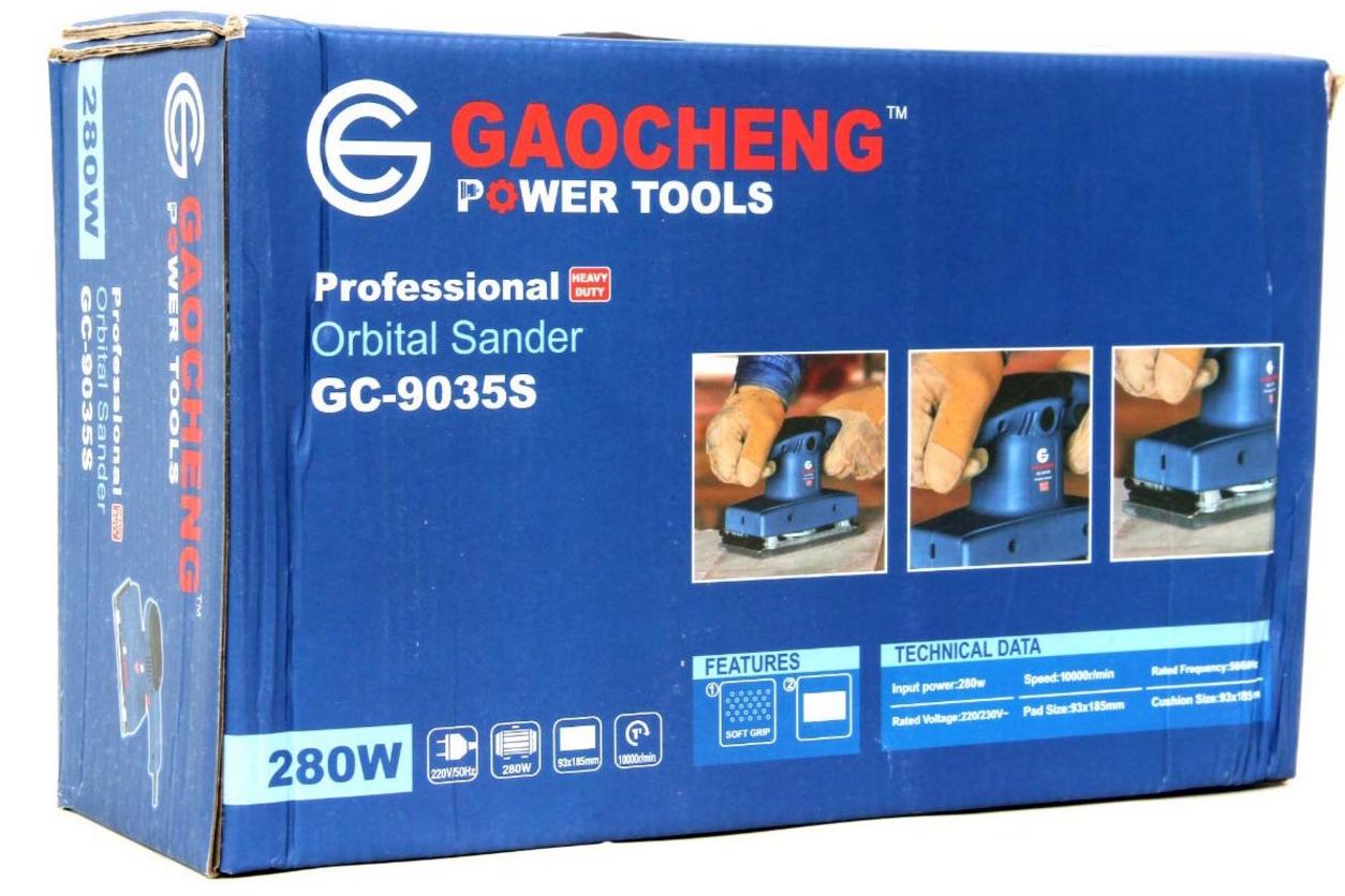 Mô tơ chổi than 280W - hiệu năng ổn định khi chà liên tục (Gaocheng GC-9035S).