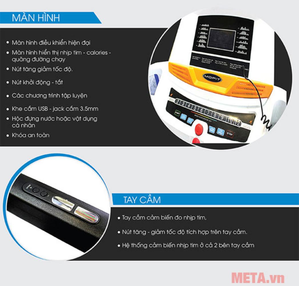 Motor DC 2.5HP của Mofit SP630