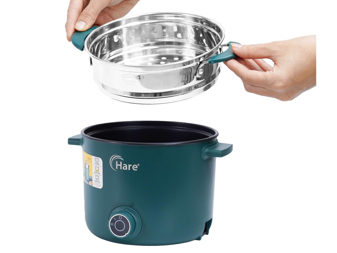 Công suất 600W — nóng nhanh, tiết kiệm điện.