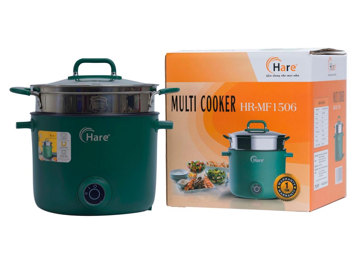 Công suất 600W — nóng nhanh, tiết kiệm điện.