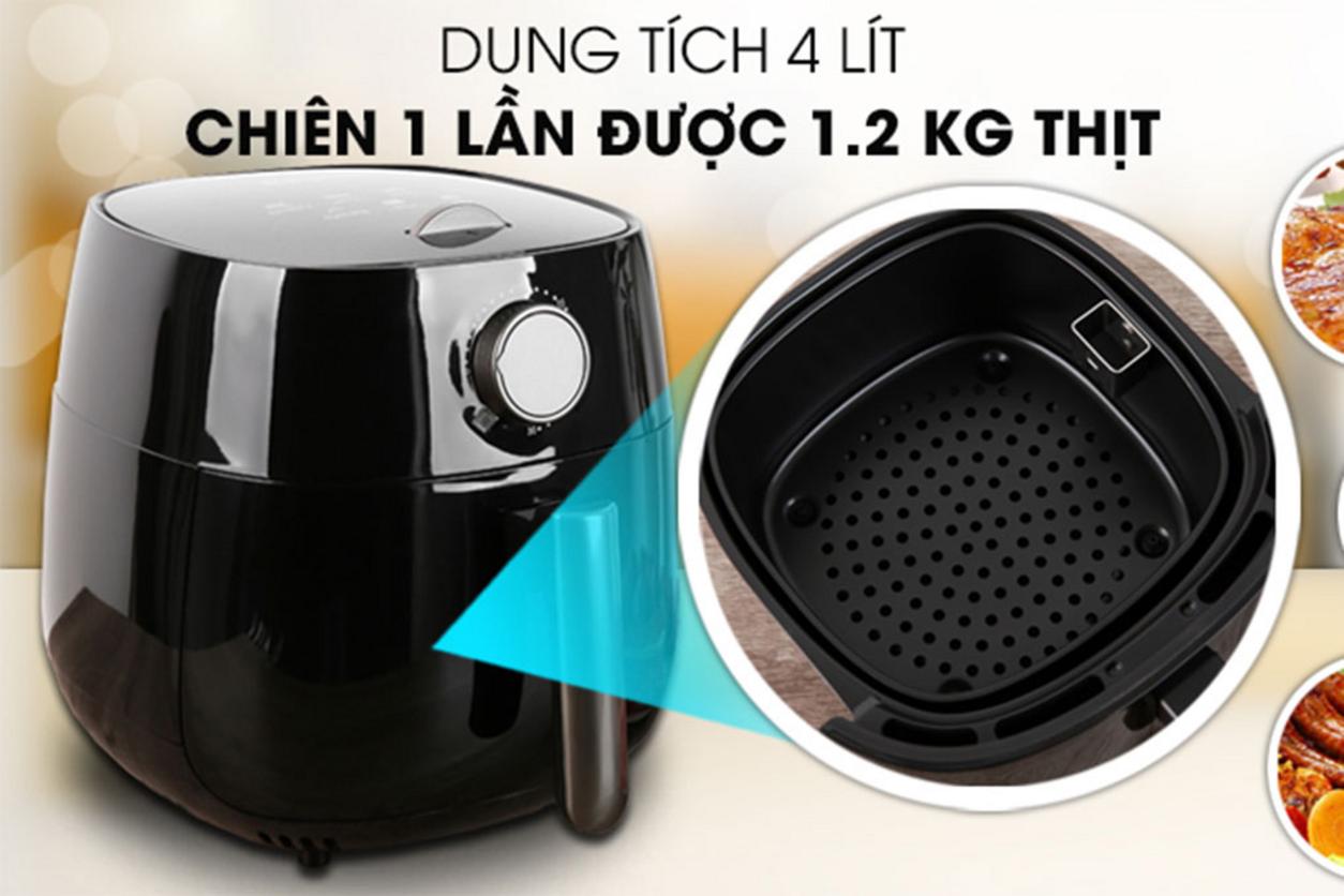 Tổng quan Nồi chiên không dầu Kangaroo KG42AF1 (4 lít)